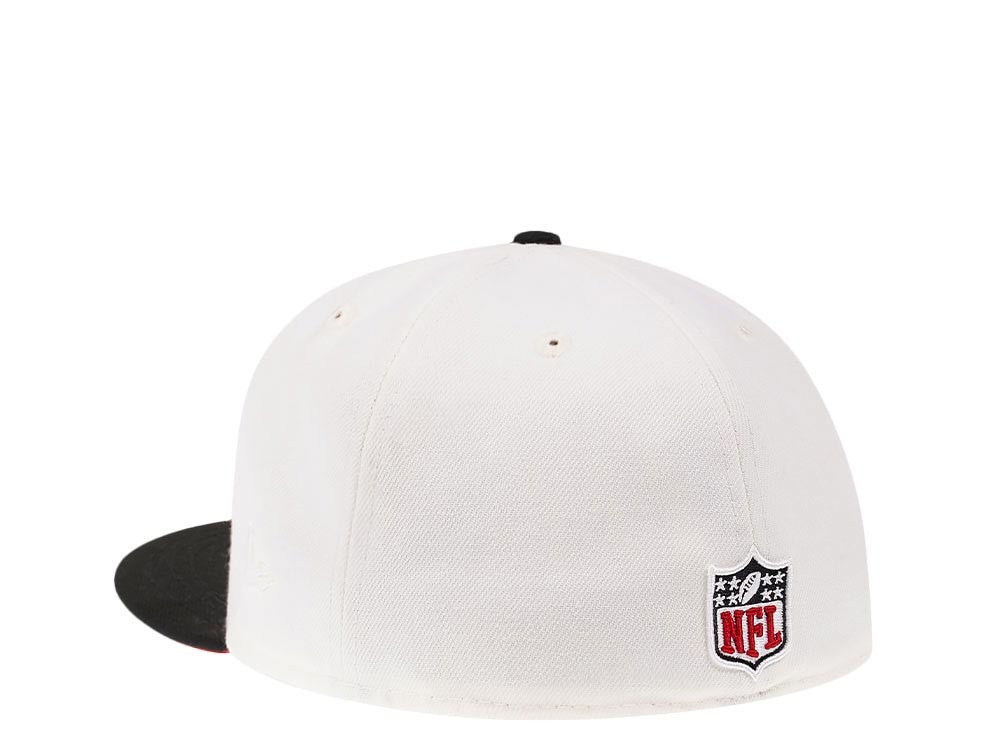 New Era Tampa Bay Buccaneers 30th Anniversary Cream Dome Edition 59Fifty Fitted Hat