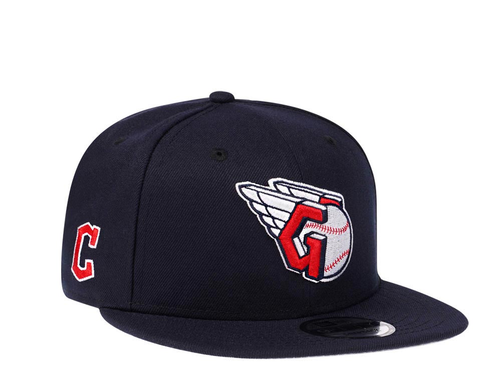 New Era Cleveland Guardians Navy Classic Edition 9Fifty Snapback Hat