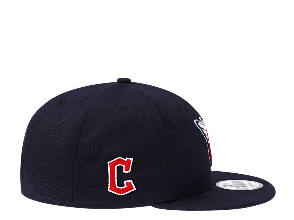 New Era Cleveland Guardians Navy Classic Edition 9Fifty Snapback Hat