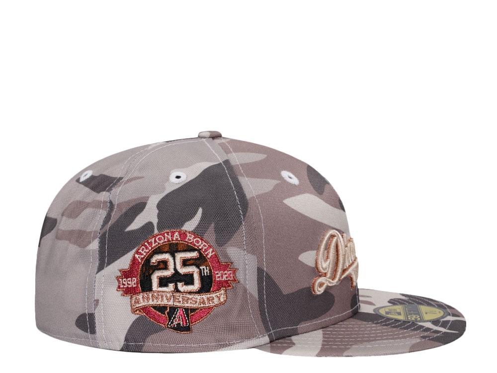 New Era Arizona Diamondbacks 25th Anniversary Camo Copper Edition 59Fifty Fitted Hat