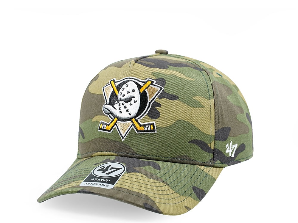 47Brand Anaheim Ducks Camo Grove Classic DT Snapback Hat
