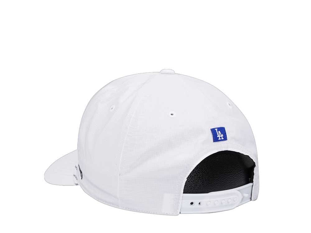 47Brand Los Angeles Dodgers White Downburst Hitch Snapback Hat
