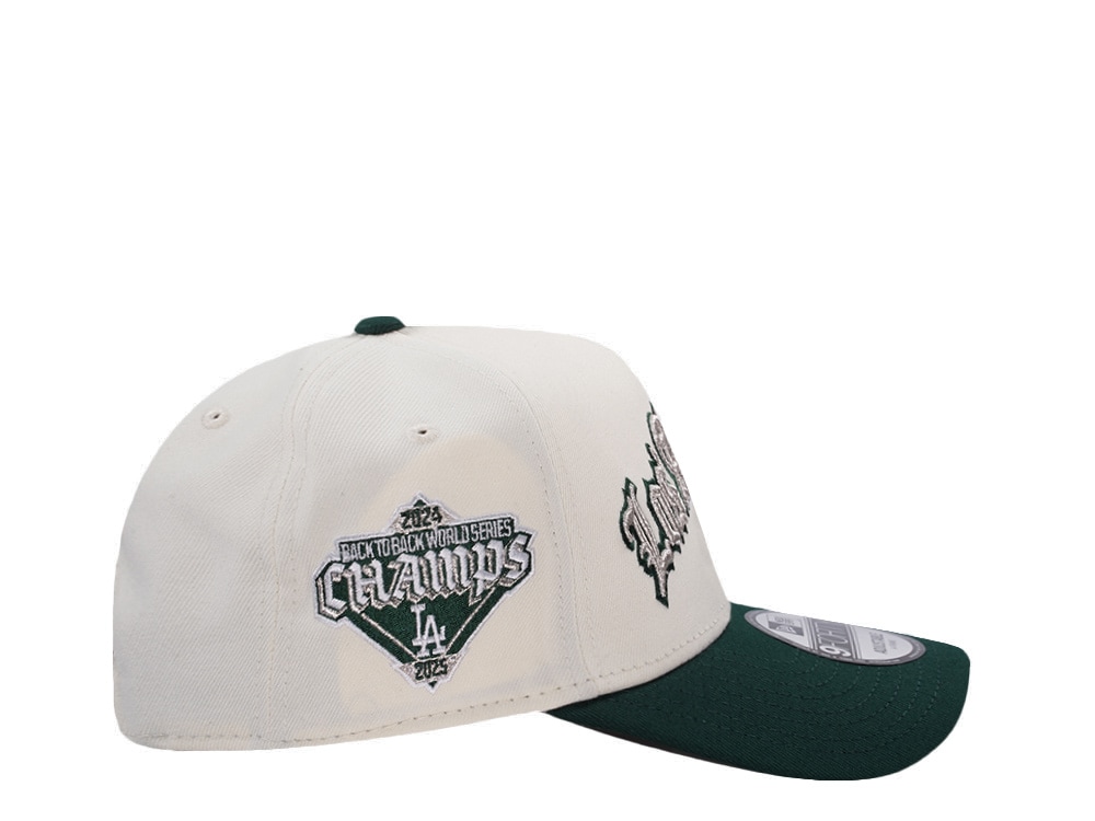 New Era Los Angeles Dodgers World Series 2025 Chrome Two Tone Edition 9Forty A Frame Snapback Cap