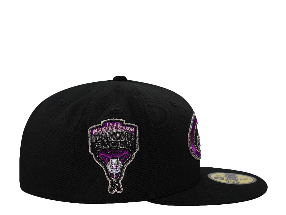 New Era Arizona Diamondbacks X Black Prime Edition 59Fifty Fitted Cap