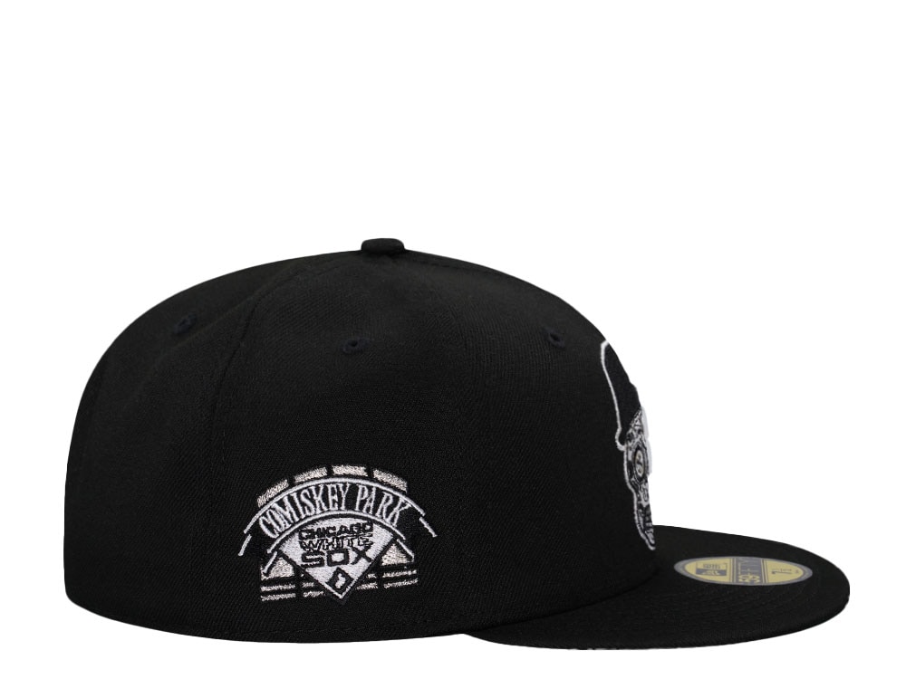 New Era Chicago White Sox Skull Prime Comiskey Park Edition 59Fifty Fitted Hat