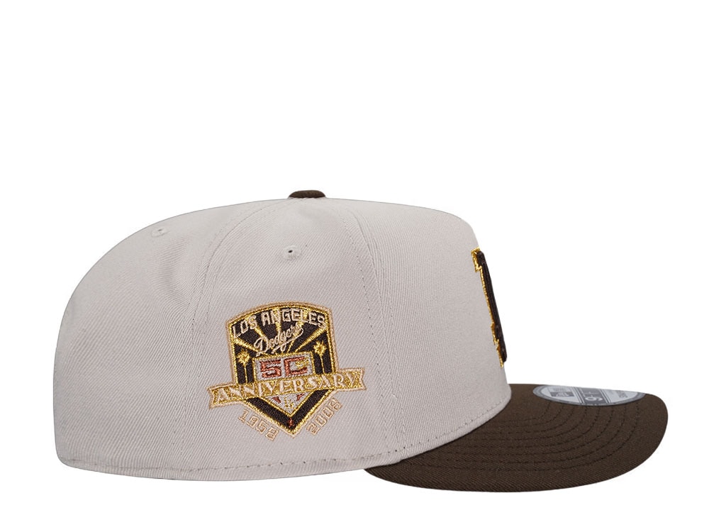 New Era Los Angeles Dodgers 50th Anniversary Two Tone Edition 9Fifty A Frame Snapback Hat