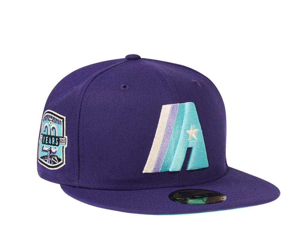 New Era Houston Astros 20th Anniversary Purple Edition 59Fifty Fitted Hat
