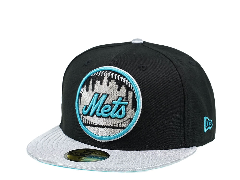 New Era New York Mets Blue and Silver Edition 59Fifty Fitted Hat