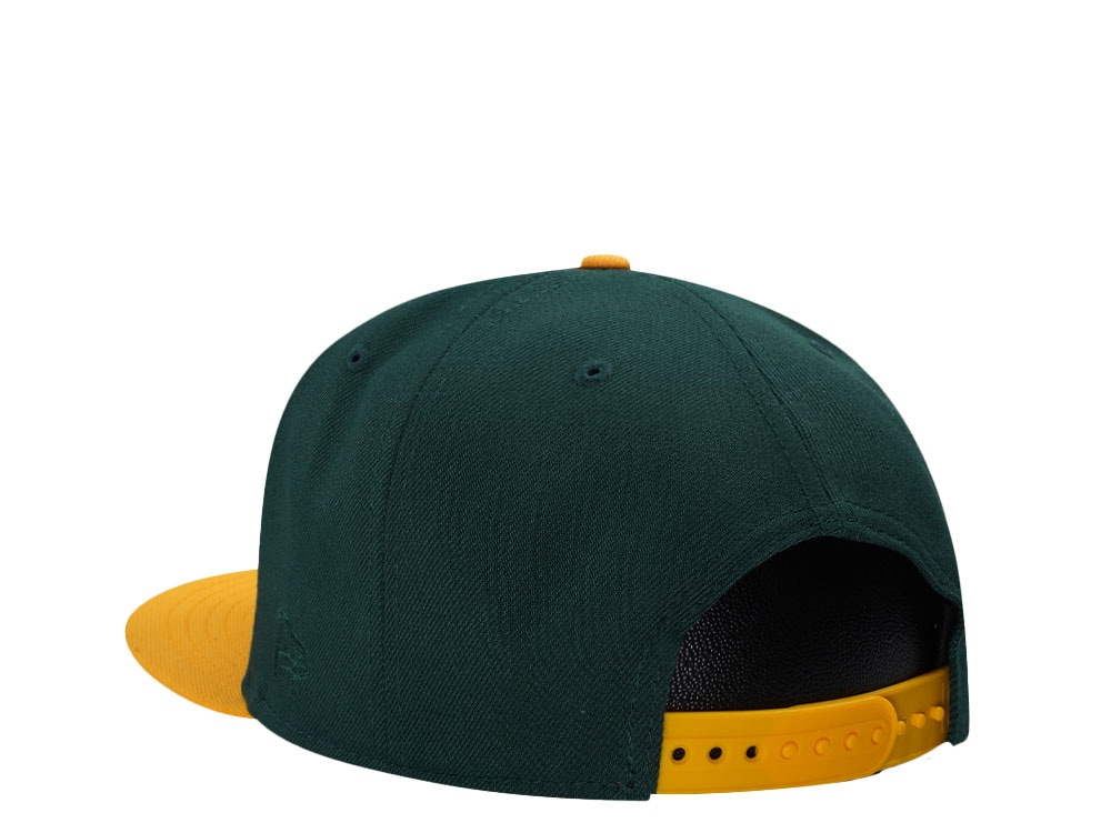 New Era Oakland Athletics World Series 1989 Dark Green Two Tone Edition 9Fifty Snapback Hat