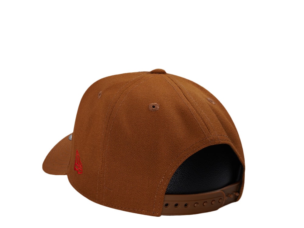 New Era Kansas City Chiefs 60th Anniversary Bourbon Prime Edition 9Forty A Frame Snapback Hat