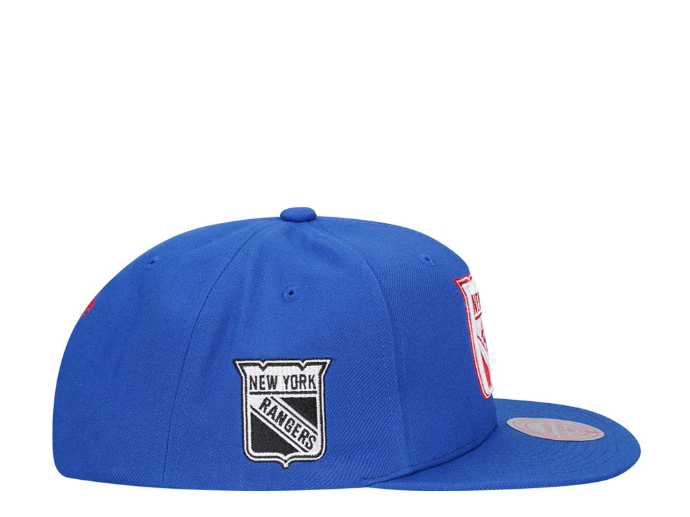 Mitchell & Ness New York Rangers Alternate Flip Vintage Snapback Hat