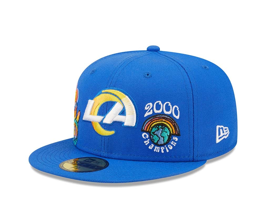 New Era Los Angeles Rams 2000 Champions - Blue Groovy Edition 59Fifty Fitted Hat
