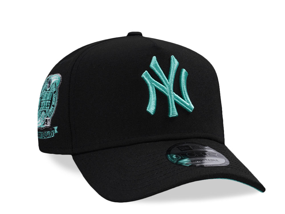 New Era New York Yankees Subway Series 2000 Black Mint Edition 9Forty A Frame Snapback Cap