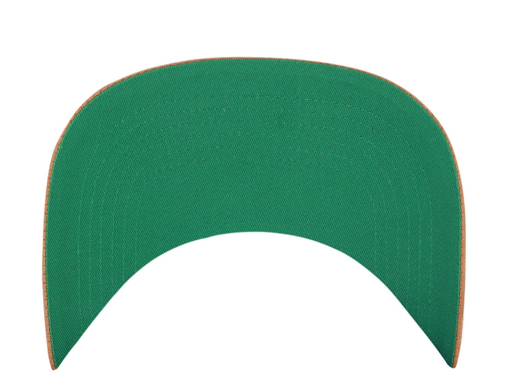 47 Brand Oakland Athletics Cooperstown Suede Visor Dark Green Hitch Snapback Cap