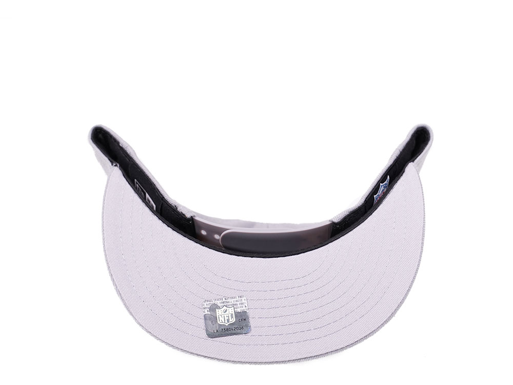 New Era Baltimore Ravens All about Gray Edition 9Fifty Snapback Hat