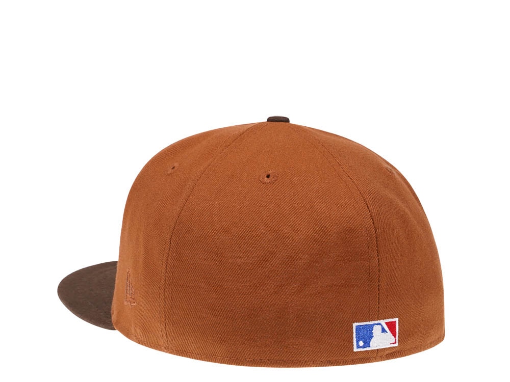 New Era Toronto Blue Jays 25th Anniversary Bourbon and Suede Edition 59Fifty Fitted Hat