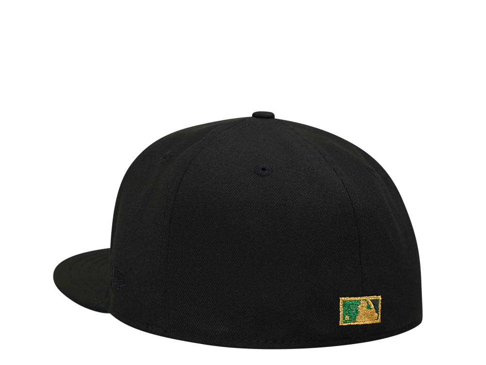 New Era Texas Rangers Arlington Stadium Black Dome Metallic Edition 59Fifty Fitted Hat