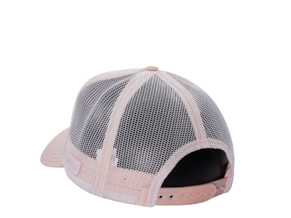 Von Dutch Script Pink Trucker Snapback Cap