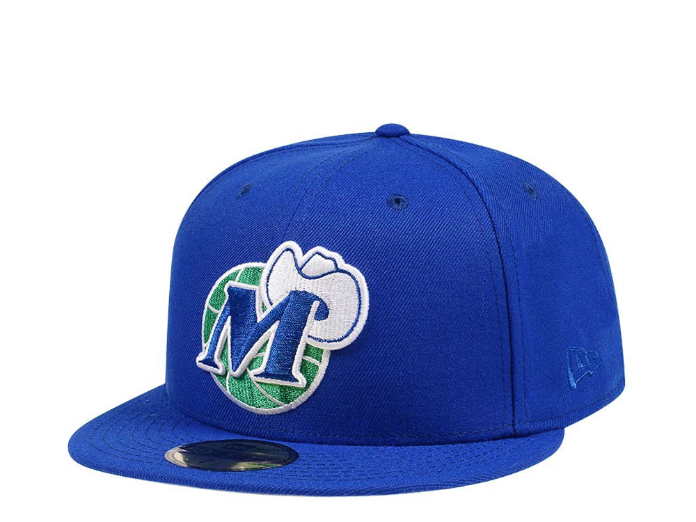 New Era Dallas Mavericks Hardwood Classic Blue Edition 59Fifty Fitted Hat