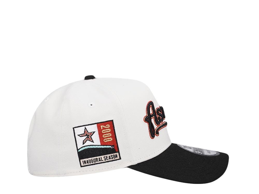 New Era Houston Astros Inaugural Season 2000 Classic Two Tone Edition 9Forty A Frame Snapback Hat