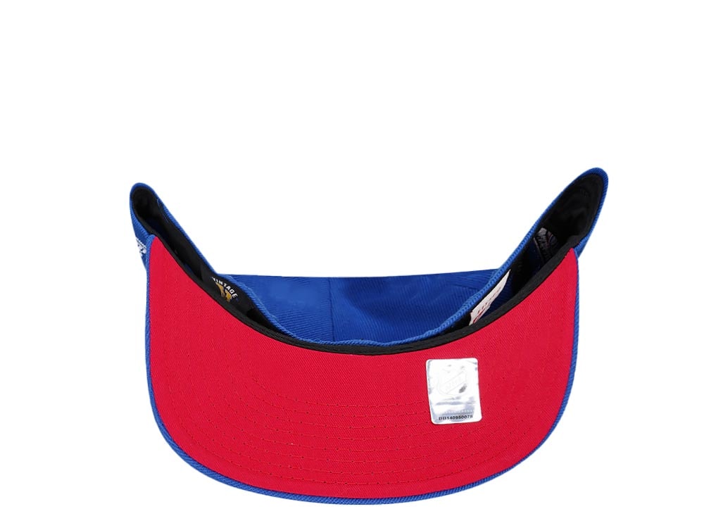 Mitchell & Ness Washington Capitals 20th Anniversary Vintage Edition Dynasty Fitted Hat