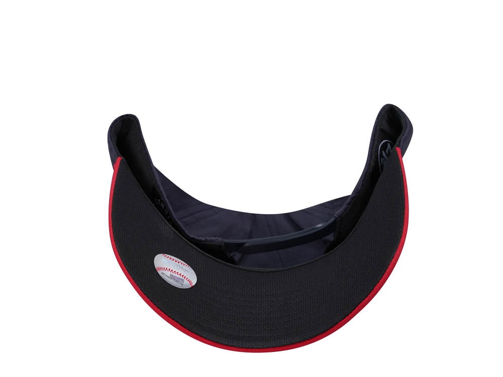 47Brand Boston Red Sox Navy Brrr MVP Snapback Hat