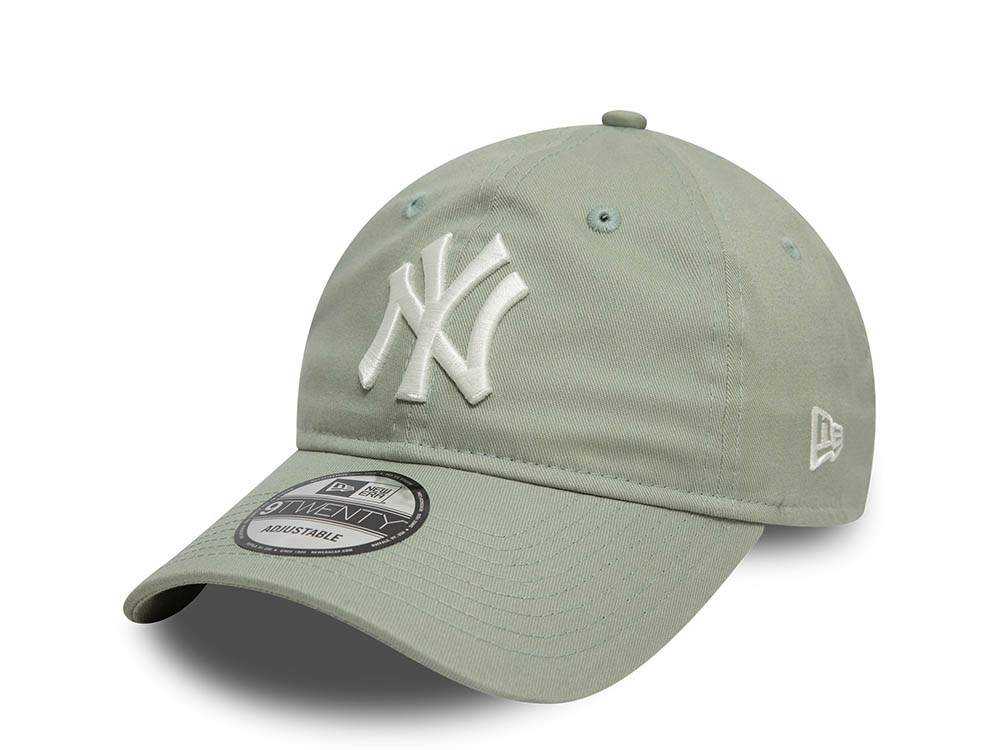 New Era New York Yankees League Essential Olive 9Twenty Strapback Hat