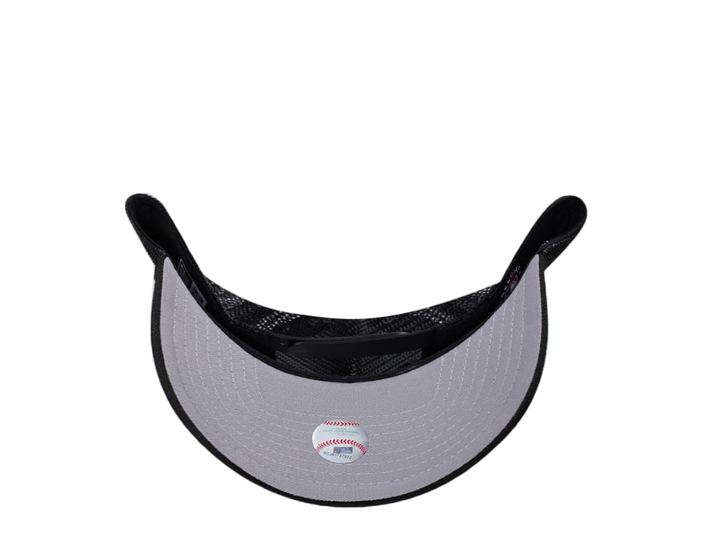 New Era Chicago White Sox Black Classic Trucker A Frame 9Forty Snapback Hat