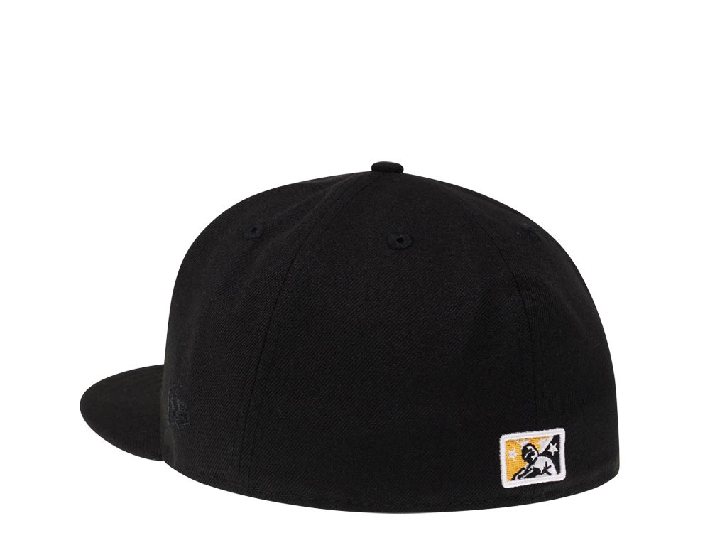 New Era Bradenton Marauders Black and Yellow Edition 59Fifty Fitted Hat