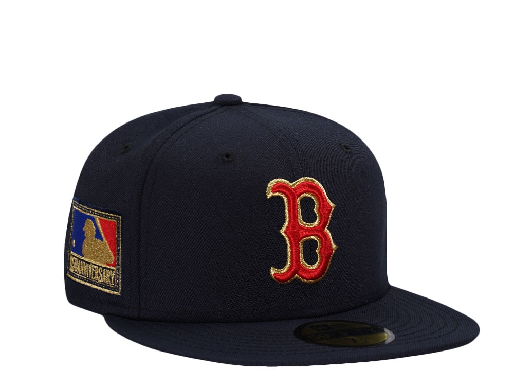New Era Boston Red Sox MLB 125th Anniversary Navy Edition 59Fifty Fitted Hat