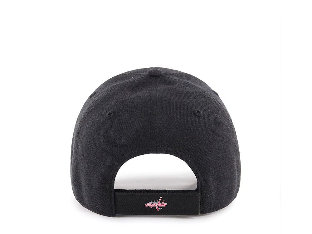 47Brand Washington Capitals Black Classic Strapback Hat