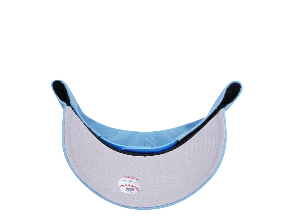 New Era Chicago Cubs Sky Blue Classic Edition 9Forty A Frame Snapback Hat