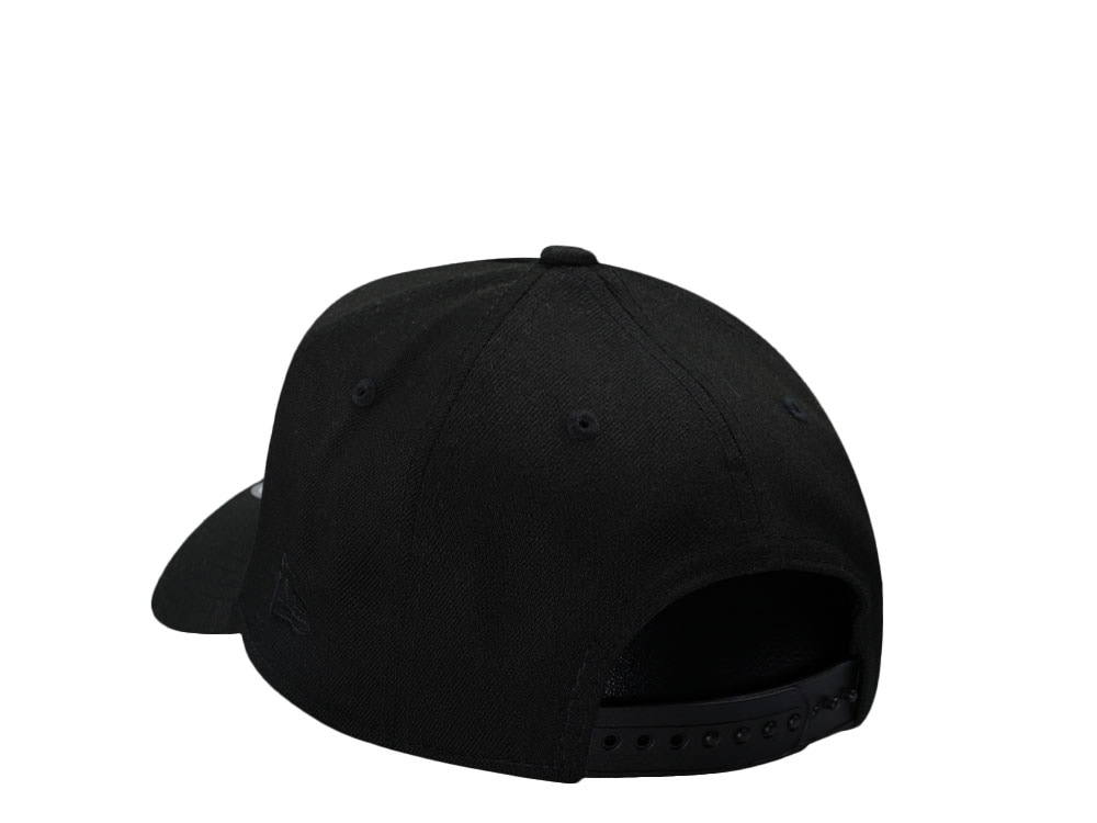 New Era Birmingham Barons 20 Years Black Satin Edition 9Forty A Frame Snapback Hat