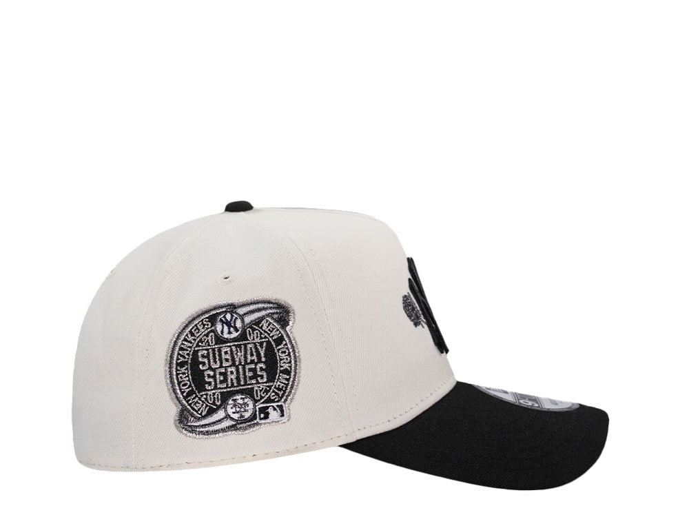 New Era New York Yankees Subway Series 2000 Chrome Two Tone 9Forty A Frame Snapback Hat