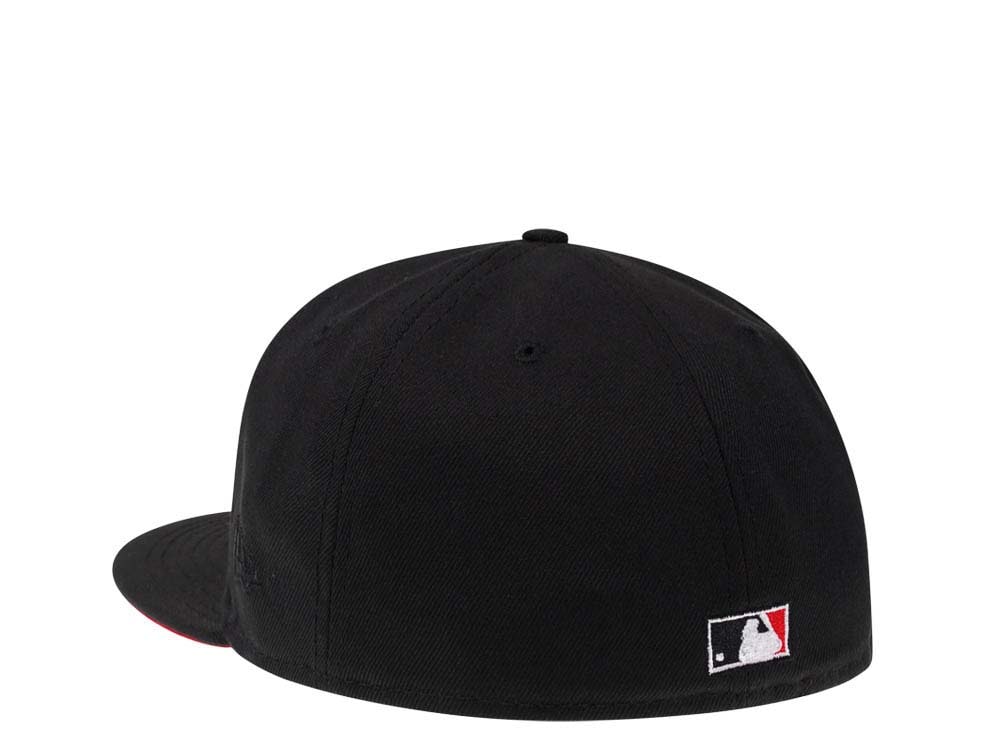 New Era Seattle Mariners 30th Anniversary Black and Red Prime Edition 59Fifty Fitted Hat