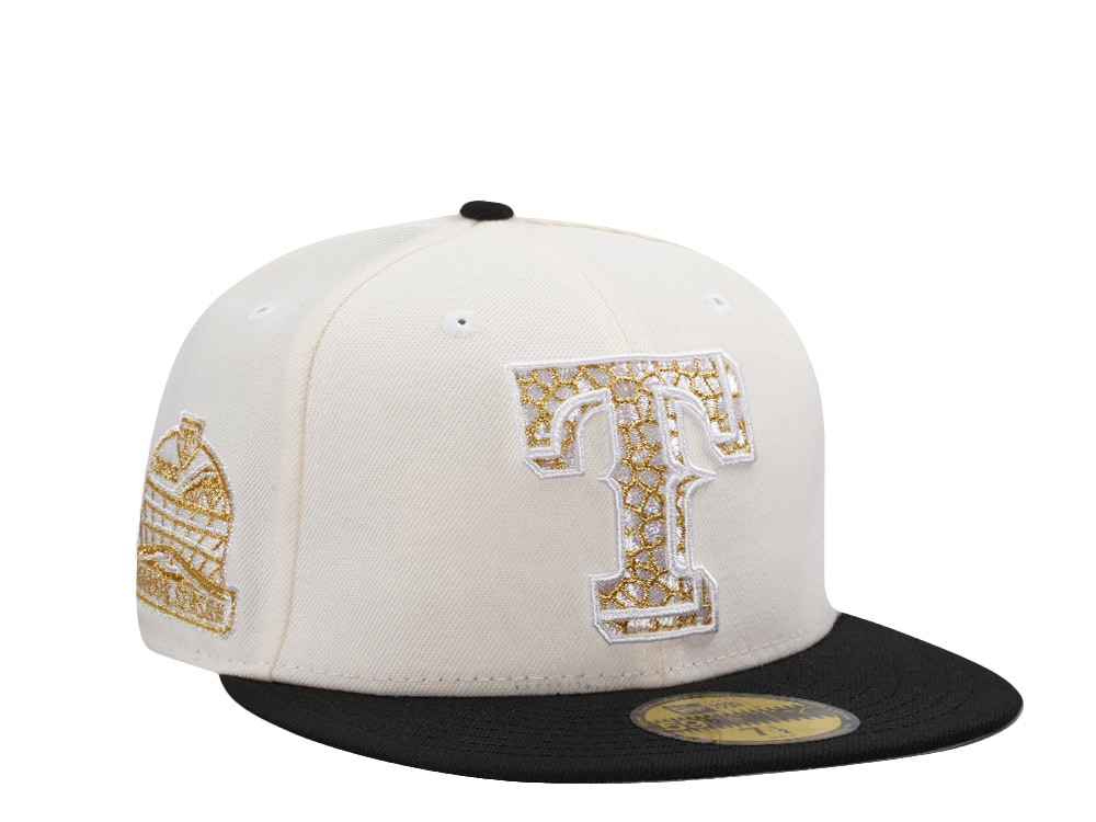 New Era Texas Rangers Inaugural Season Chrome Two Tone Edition 59Fifty Fitted Cap
