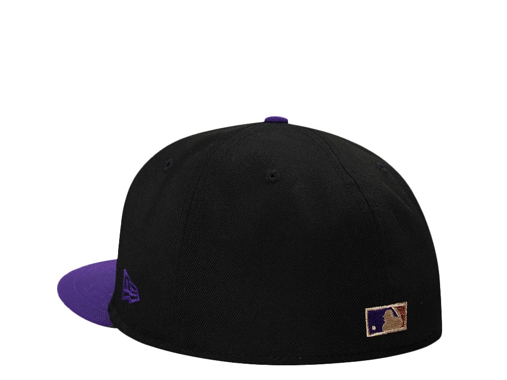 New Era Colorado Rockies 10th Anniversary Black Two Tone Edition 59Fifty Fitted Hat