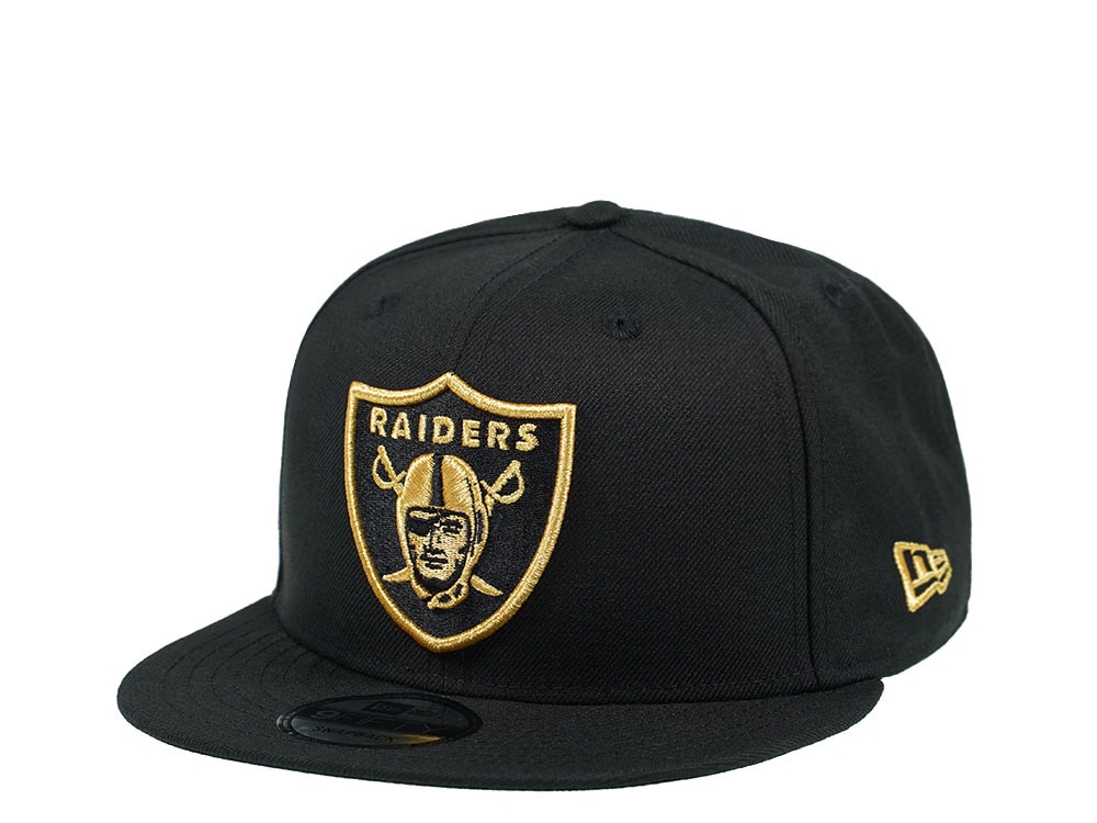 New Era Las Vegas Raiders Black and Gold Edition 9Fifty Snapback Hat