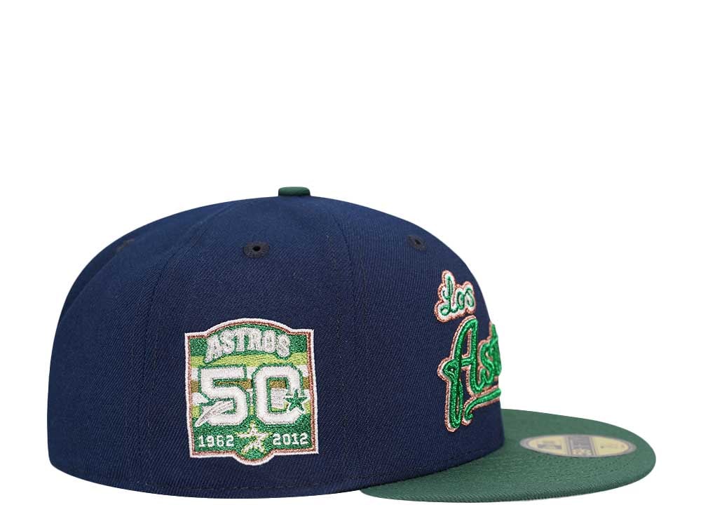 New Era Houston Astros 50th Anniversary Ocean Copper Two Tone Edition 59Fifty Fitted Hat