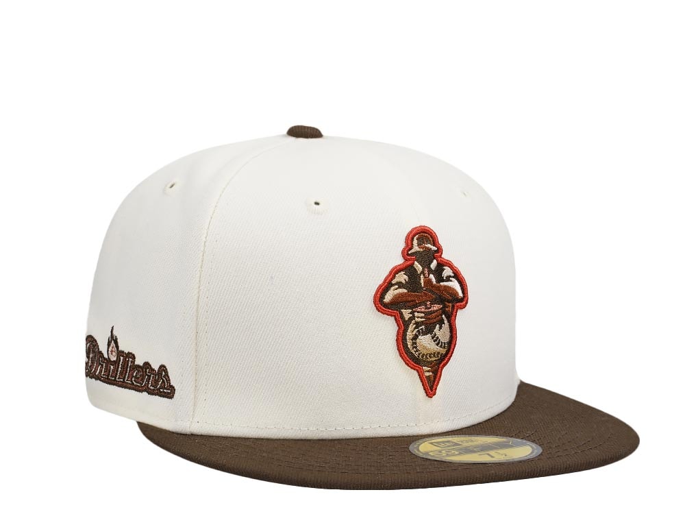 New Era Tulsa Drillers Copper Chrome Edition 59Fifty Fitted Hat