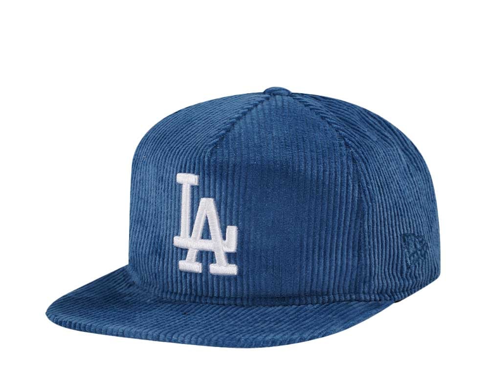 New Era Los Angeles Dodgers Cord Blue Golfer Snapback Hat