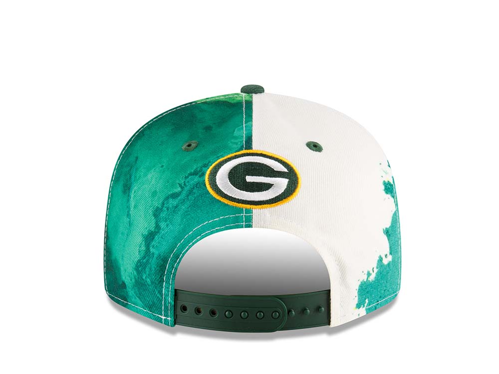 New Era Green Bay Packers Ink NFL Sideline 2022 9Fifty Snapback Hat