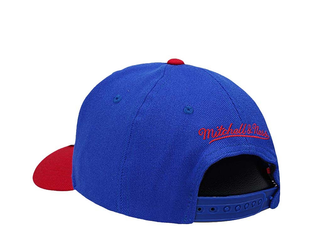 Mitchell & Ness Washington Bullets Team Two Tone 2.0 Hardwood Classic Red Flex Snapback Hat