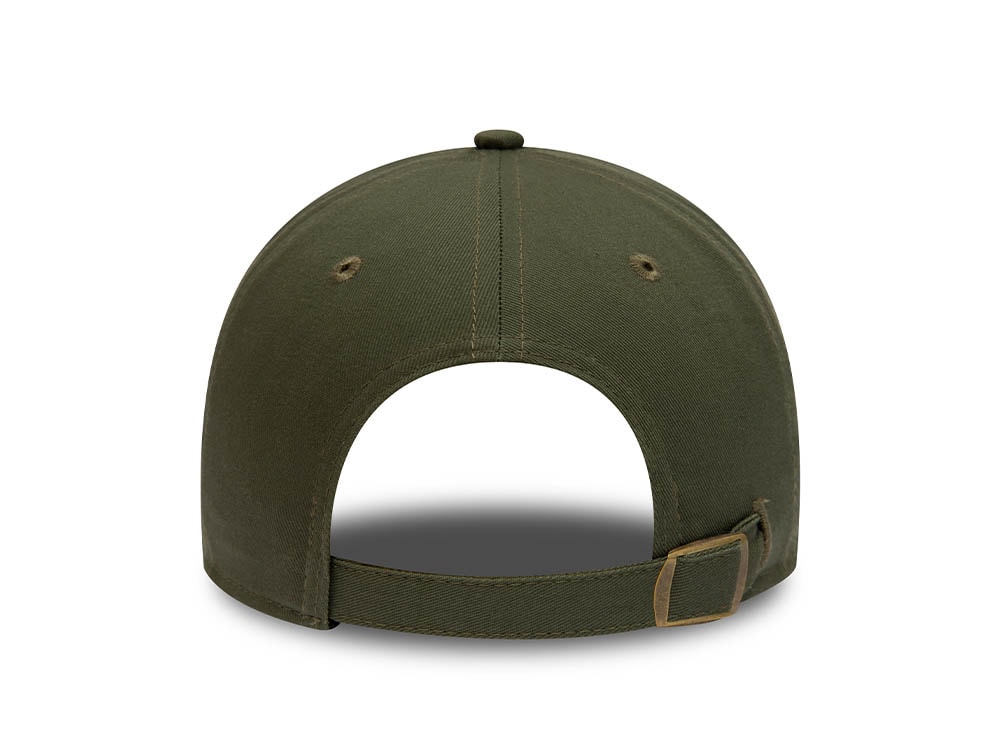 New Era New York Yankees League Essential Olive 9Twenty Strapback Hat