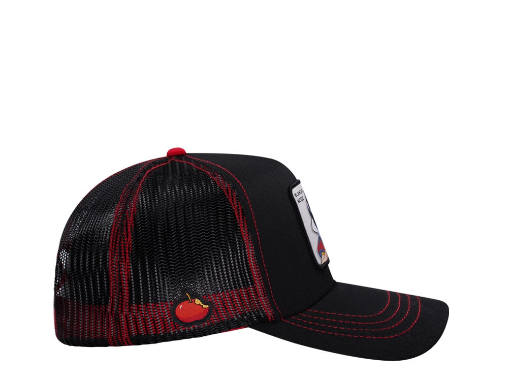 Capslab Disney Snow White Black Trucker Snapback Hat
