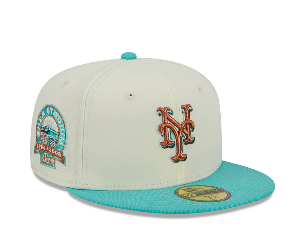 New Era New York Mets Shea Stadium City Icon Two Tone 59Fifty Fitted Hat
