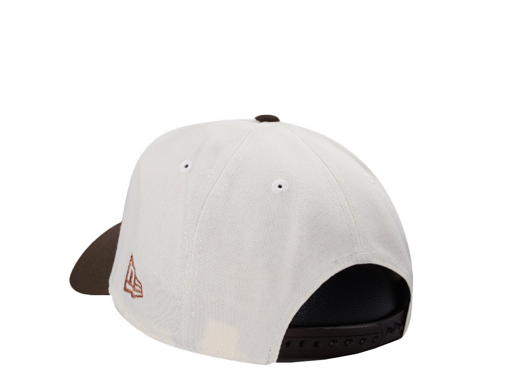 New Era Utah Mammoth Inaugural Season Chrome Two Tone Edition 9Forty A Frame Snapback Cap