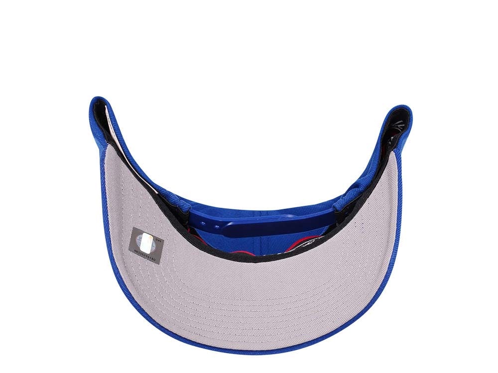 Mitchell & Ness Detroit Pistons Team Ground Red Line Flex Snapback Hat