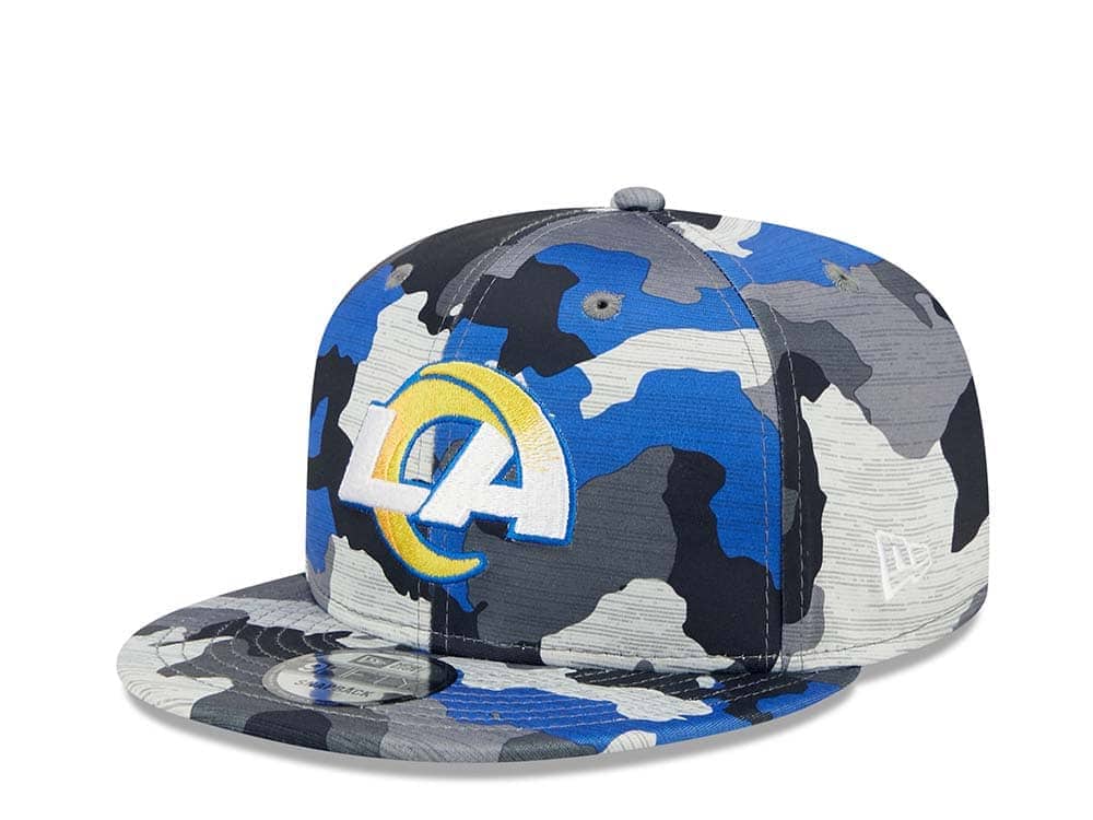 New Era Los Angeles Rams NFL Training Camp 22 Camo 9Fifty Snapback Hat