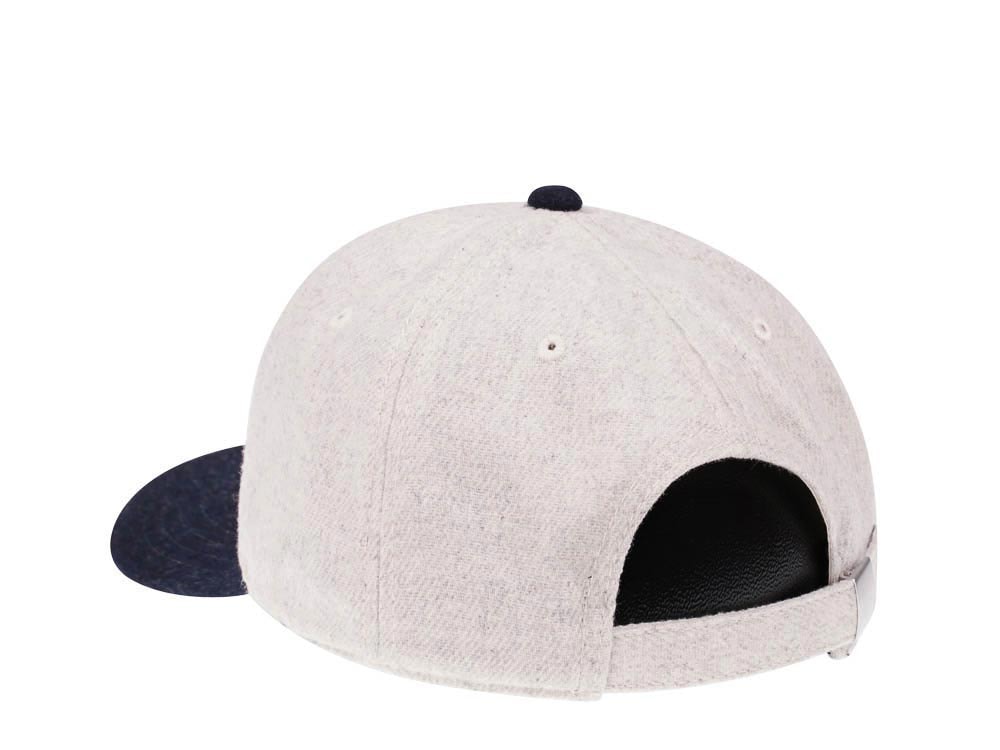 American Needle Chicago Whales Flannel Archive Legend Curved Strapback Hat